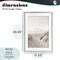 Stupell Industries Seagulls over Sandy Footprints Framed Print Under Glass, design by Decent Exposures